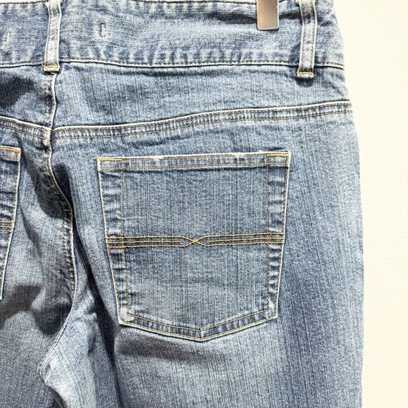 VINTAGE Y2K EXPRESS Precision Fit woman's bootcut denim jeans - Picture 3 of 11